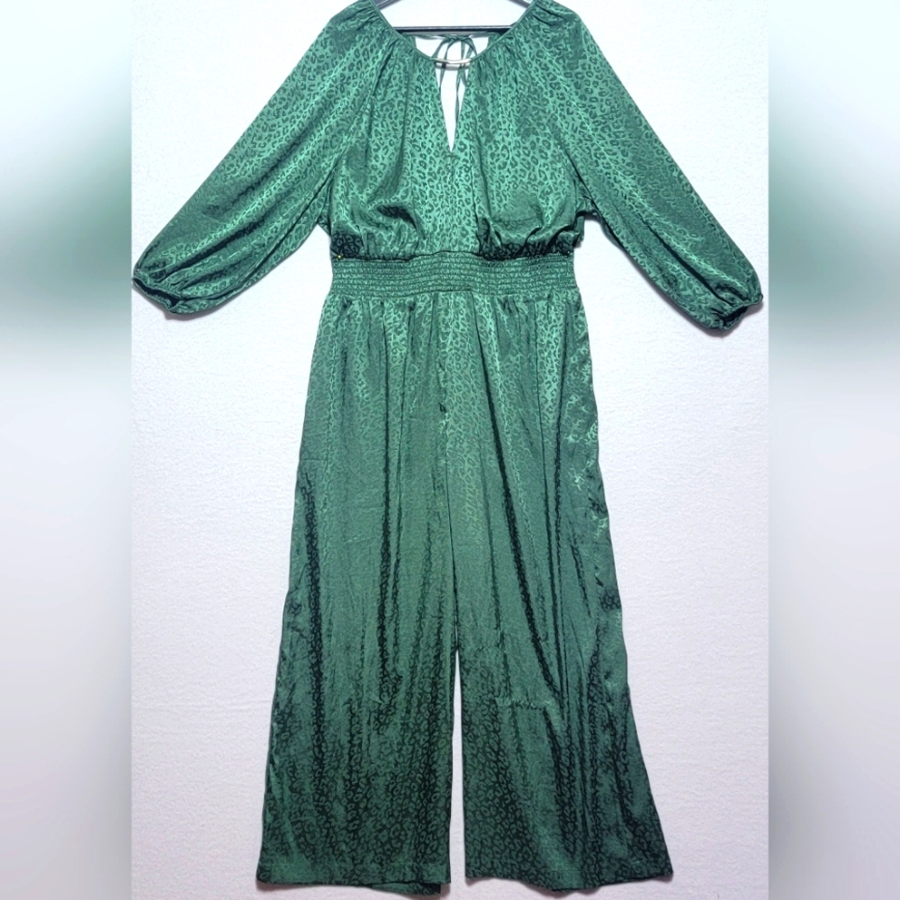 Marc‎ New York Stylish Green Jumpsuit Size XL. #662
